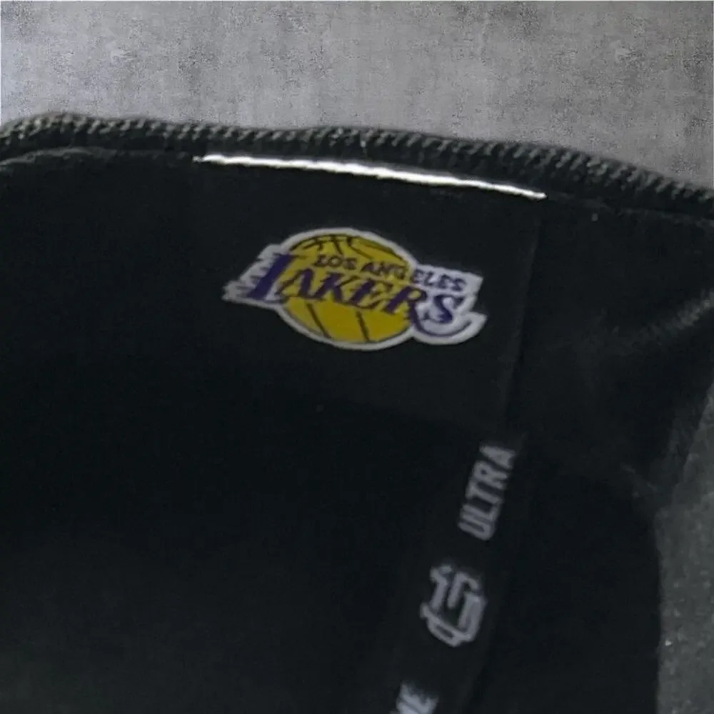 NBA LA Los Angeles Lakers Purple Black Ultra Game Men’s Snap Back Hat Cap NEW